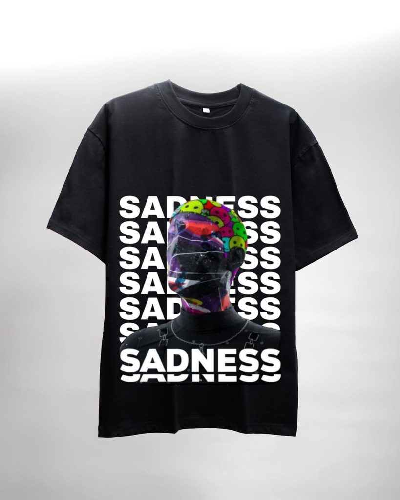 oversized SADNESS F1 ||  printed T || SNOOZ ONES }} GEN Z 