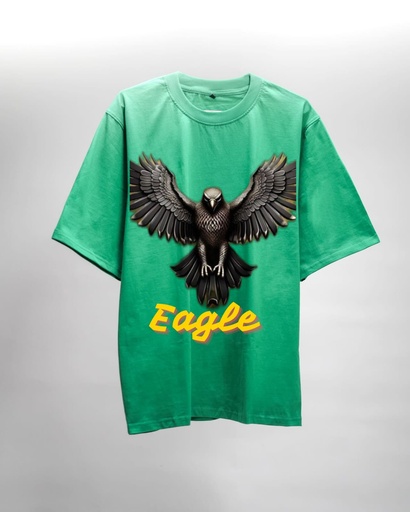 OVERSIZED Printed EAGLE  T-Shirt || Snoozones || GEN Z