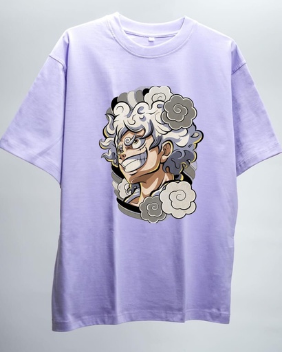  OVERSIZED LUFFY   Printed T-Shirt || Snoozones || GEN Z