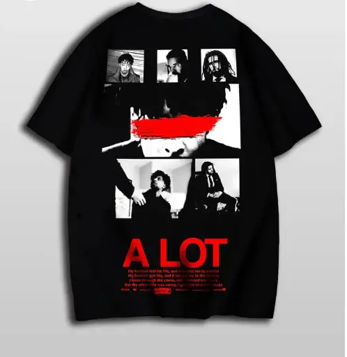 21 SAVAGE 0VERSIZED  PRINTED TSHIRT