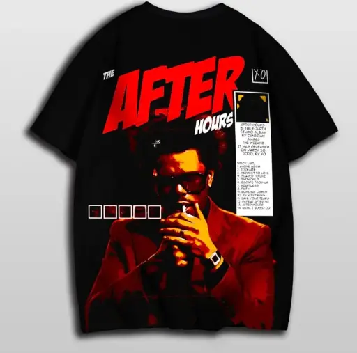 THE WEEKND AFTREHOURS OVERSIZED T || SNOOZ ONES || GEN Z 